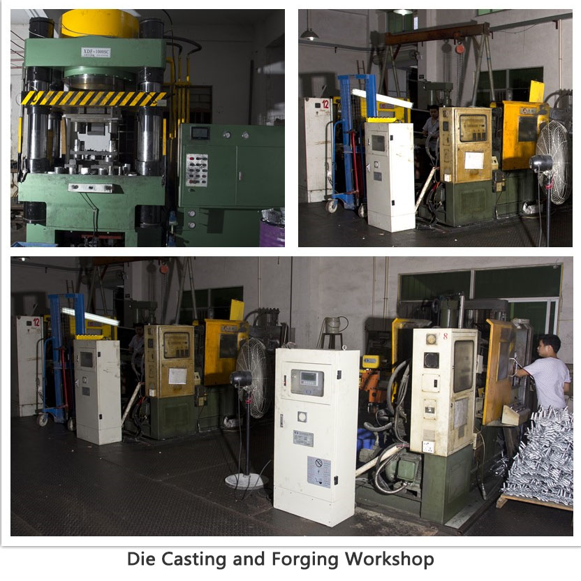 die casting and forging  workshop
